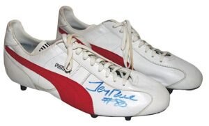 Circa 1987 Jerry Rice SF 49ers Game-Used & Autographed Cleats