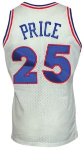 Circa 1987 Mark Price Cleveland Cavaliers Game-Used Home Jersey