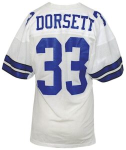 Circa 1987 Tony Dorsett Dallas Cowboys Game-Used Road Jersey