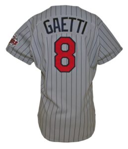 Circa 1988 Gary Gaetti Minnesota Twins Game-Used Road Jersey