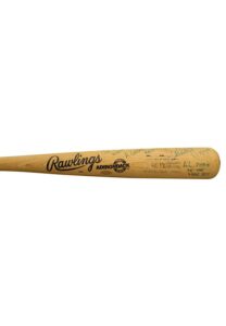 Circa 1988 Mark McGwire Oakland A’s Game-Used & Autographed Bat