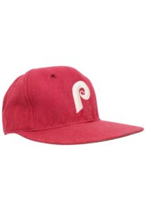 Circa 1988 Philadelphia Phillies Game-Used Cap Attributed To Mike Schmidt