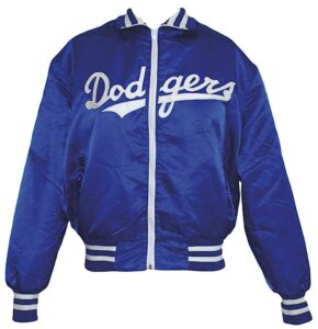 Circa 1989 Steve Sax Los Angeles Dodgers Worn & Autographed Cold Weather Jacket & Game-Used & Autographed Cleats