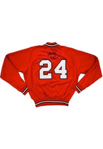 Circa 1989 Whitey Herzog St. Louis Cardinals Manager Worn & Autographed Warm-Up Jacket