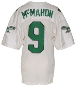 Circa 1990 Jim McMahon Philadelphia Eagles Game-Used Road Jersey