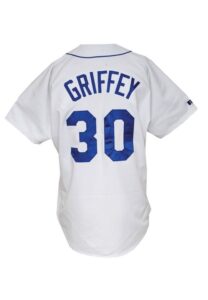 Circa 1990 Ken Griffey, Sr. Seattle Mariners Game-Used & Autographed Home Jersey