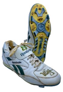 Circa 1990 Mark McGwire Oakland A’s Game-Used & Signed Cleats