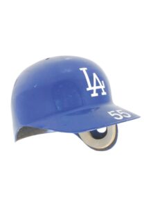 Circa 1990 Orel Hershiser LA Dodgers Game-Used Batting Helmet