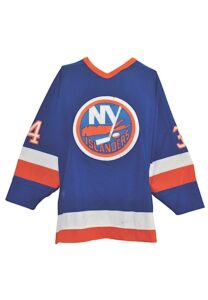 Circa 1990 Rob DiMaio New York Islanders Game-Used Road Jersey