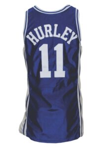 Circa 1991 Bobby Hurley Duke Blue Devils Game-Used Road Uniform