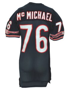 Circa 1991 Steve “Mongo” McMichael Chicago Bears Game-Used Home Jersey