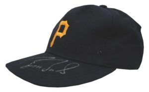 Circa 1992 Barry Bonds Pittsburgh Pirates Game-Used & Autographed Cap