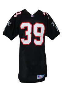 Circa 1992 Bruce Pickens Atlanta Falcons Game-Used Home Jersey