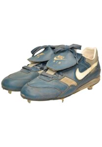 Circa 1993 Chicago Cubs Game-Used Cleats Attributed To Ryne Sandberg