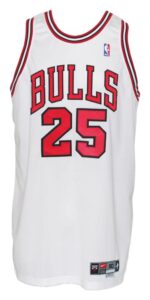 Circa 1994 Will Perdue Chicago Bulls Game-Used & Autographed Home Jersey, 1998-1999 Brent Barry Chicago Bulls Game-Used Road Jersey & 2000-2001 …