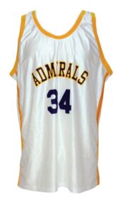 Circa 1995 Kevin Garnett Farragut Admirals High School Game-Used Home Jersey