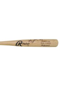 Circa 1995 Mike Piazza LA Dodgers Game-Used & Autographed Bat