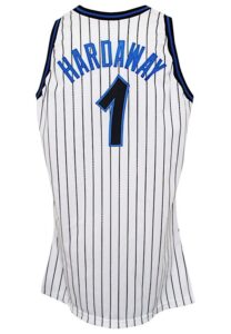 Circa 1995 Penny Hardaway, Horace Grant & Nick Anderson Orlando Magic Game-Used & Autographed Jerseys (3)(JSA)