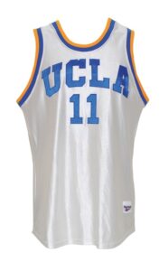 Circa 1995 Tyus Edney UCLA Bruins Game-Used Home Jersey & Worn Road Warm-Up Jacket