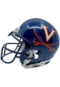 Circa 1995 Virginia Cavaliers Game-Used Helmet