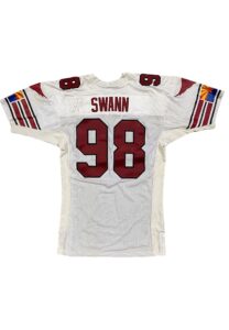 Circa 1996 Eric Swann Arizona Cardinals Game-Used & Autographed Jersey