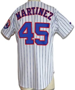 Circa 1996 Pedro Martinez Montreal Expos Game-Used Home Jersey