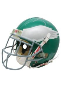 Circa 1996 Ricky Watters Philadelphia Eagles Game-Used & Autographed Helmet