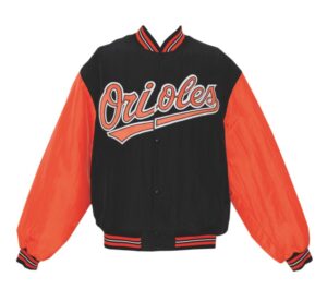 Circa 1997 Baltimore Orioles Worn Dugout Jacket Attributed to Roberto Alomar