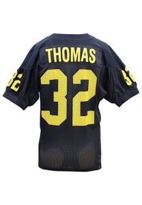 Circa 1998 Anthony Thomas Michigan Wolverines Game-Used Jersey