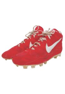 Circa 1998 Mark McGwire St. Louis Cardinals Game-Used & Autographed Cleats