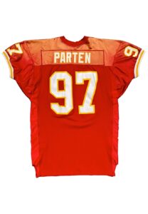 Circa 1998 Ty Parten KC Chiefs Game-Used Jersey