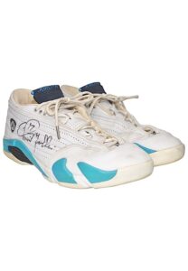 Circa 1999 Chris Mullin Indiana Pacers Game-Used & Autographed Sneakers