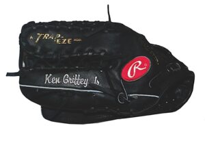 Circa 1999 Ken Griffey, Jr. Seattle Mariners Game-Used Glove, Batting Glove & Wrist Bands