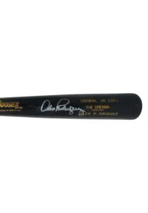 Circa 2000 Alex Rodriguez Pro Model Batting Practice Autographed Bat