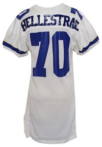 Circa 2000 Dale Hellestrae Dallas Cowboys Game-Used Home Jersey