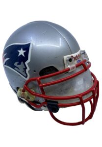 Circa 2000 Terry Glenn New England Patriots Game-Used Helmet