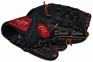 Circa 2001 Derek Jeter NY Yankees Game-Used & Autographed Glove