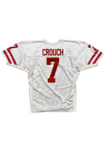 Circa 2001 Eric Crouch Nebraska Cornhuskers Game-Used & Autographed Jersey