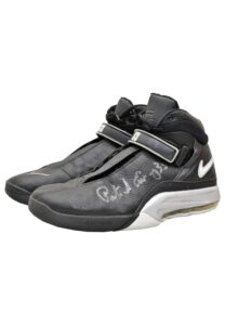 Circa 2001 Patrick Ewing Game-Used & Autographed Sneakers