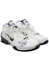 Circa 2002 Richard Jefferson New Jersey Nets Game-Used & Dual-Autographed Shoes