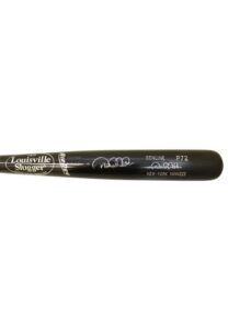 Circa 2003 Derek Jeter New York Yankees Game-Used & Autographed Bat