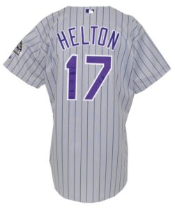 Circa 2003 Todd Helton Colorado Rockies Game-Used Road Jersey