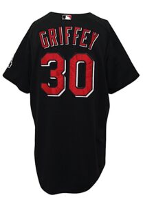 Circa 2004 Ken Griffey Jr. Cincinnati Reds Player-Worn Batting Practice Jersey