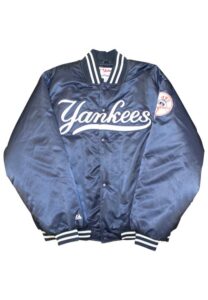 Circa 2005 Bernie Williams New York Yankees Player-Worn Cold Weather Jacket