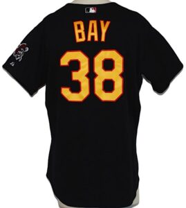 Circa 2005 Jason Bay Pittsburgh Pirates Game-Used Alternate Jersey