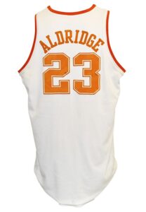 Circa 2005 LaMarcus Aldridge Texas Longhorns Game-Used & Autographed Home Jersey