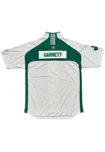 Circa 2008 Kevin Garnett Boston Celtics Player-Worn Shooting Shirt