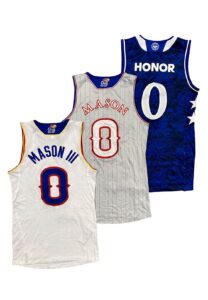 Circa 2015 Frank Mason III Kansas Jayhawks Game-Used Jerseys