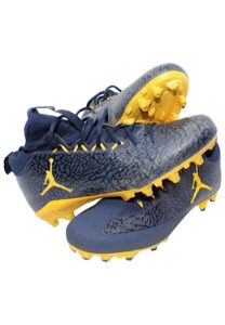 Circa 2016 Michigan Wolverines Game-Used Cleats