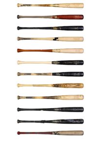 Circa 2022 Chicago White Sox Game-Used/Issued Bats – Quintana, Robert, Grandal, McCann & Others